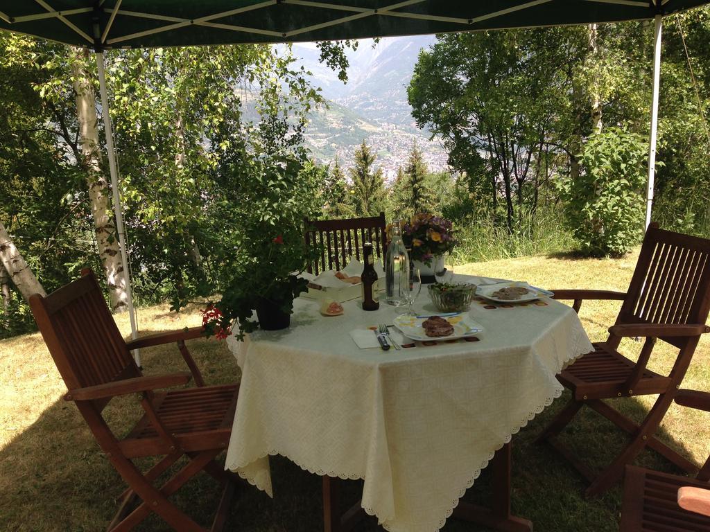 I Picchi Hotel Gressan Bagian luar foto